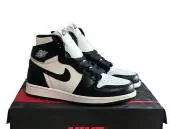 air jordan 1 mid high france panda black white